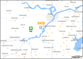 map of Shiqi