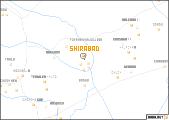 map of Shīrābād