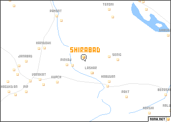 map of Shīrābād