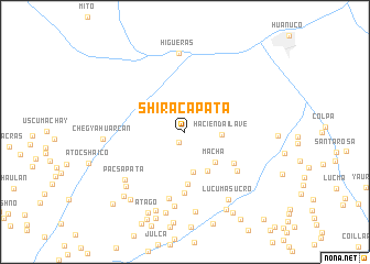 map of Shiracapata