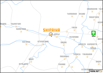 map of Shiraiwa