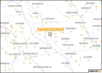 map of Shīrang-e Pā\
