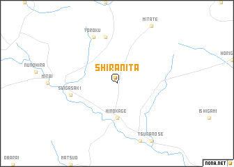 map of Shiranita