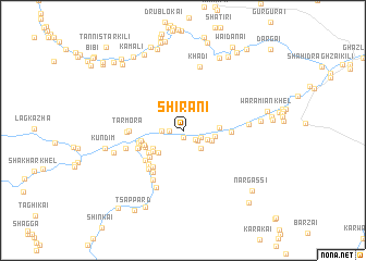 map of Shirāni