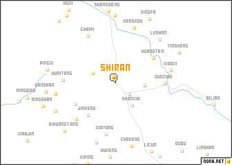 map of Shiran