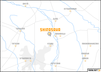 map of Shirasawa