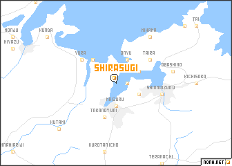 map of Shirasugi