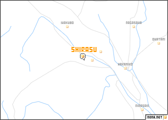 map of Shirasu