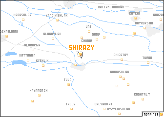 map of Shirazy