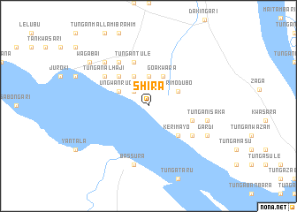 map of Shira
