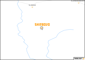 map of Shirbovo