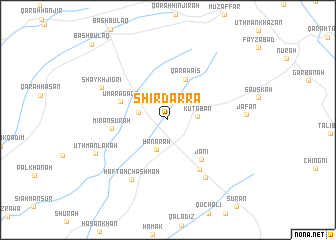 map of Shir Darra