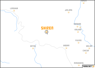 map of Shiren