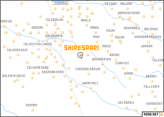 map of Shīr Espārī