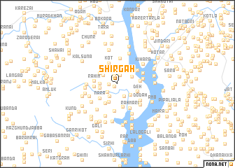 map of Shirgāh