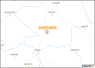 map of Shirguppi