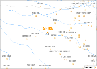 map of Shīrg