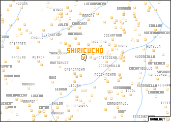 map of Shiricucho