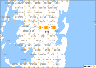 map of Shirikani