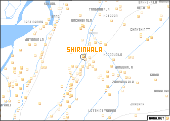 map of Shirinwāla