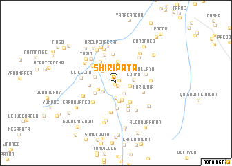 map of Shiripata