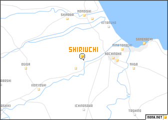 map of Shiriuchi