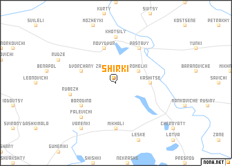 map of Shirki