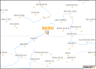 map of Shirki