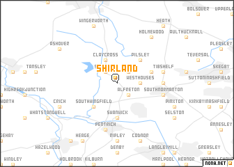 map of Shirland