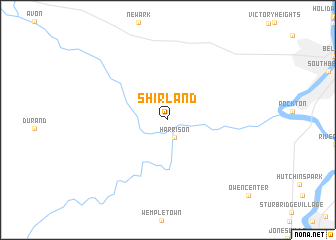 map of Shirland