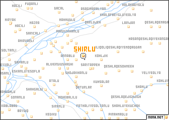map of Shīrlū