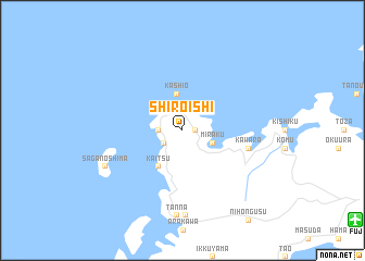 map of Shiroishi