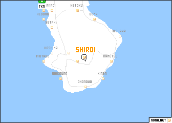 map of Shiroi