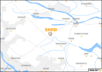 map of Shiroi