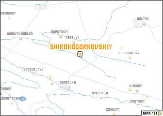 map of (( Shiroko-Gor\