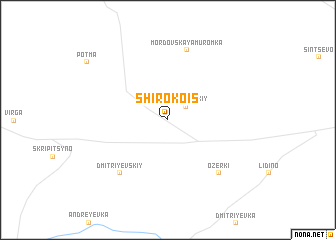 map of Shirokois