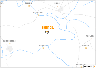 map of Shirol