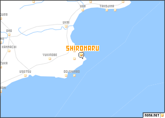 map of Shiromaru