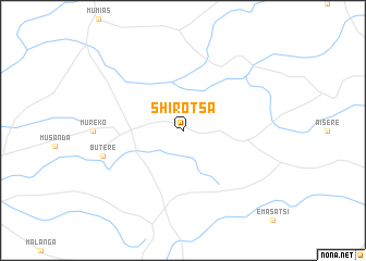 map of Shirotsa