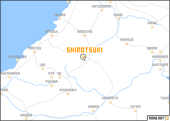 map of Shirotsuki