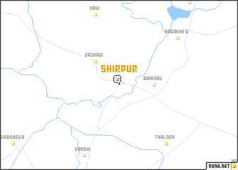 map of Shirpur