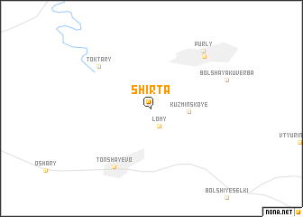 map of Shirta