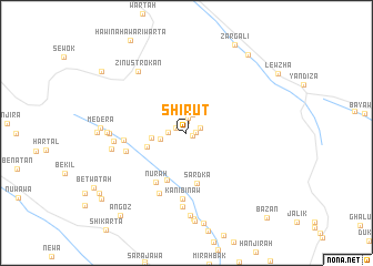 map of Shīrūt