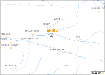 map of Shīrū