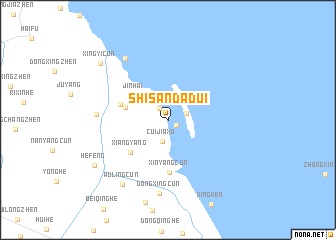 map of Shisandadui