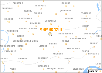 map of Shishanzui