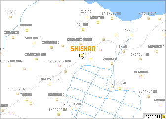 map of Shishan