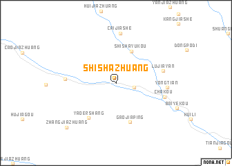 map of Shishazhuang