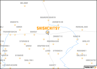 map of Shishchitsy