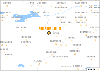 map of Shishelovo